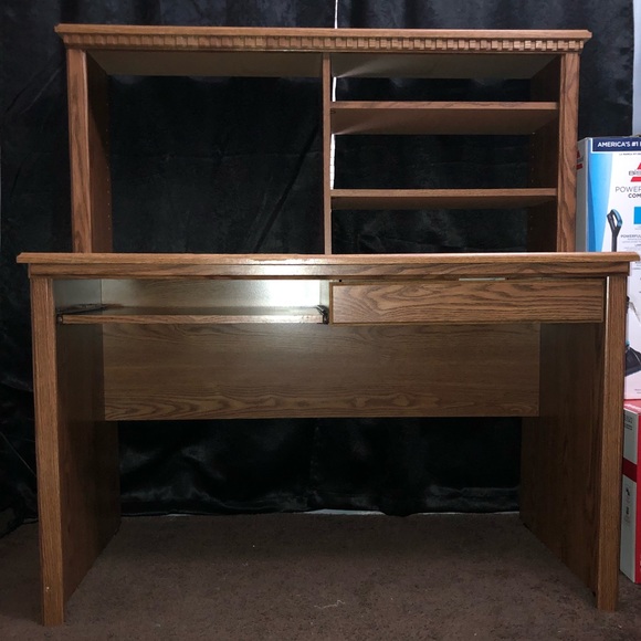 Wooden Brown Computer desk top